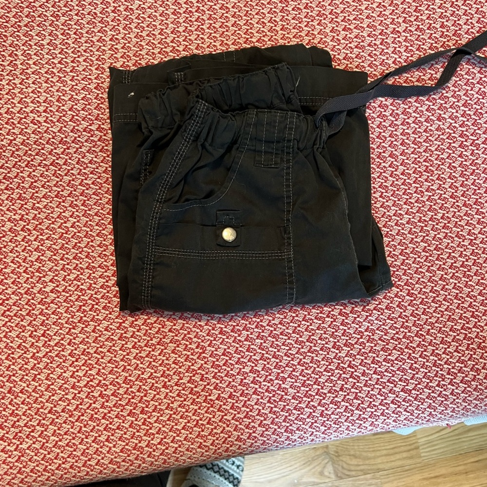 Black dickies scrub set pants extra small too small or medium